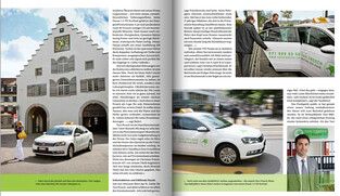Ausschnitt aus dem Volkswagen Magazin 03/2011